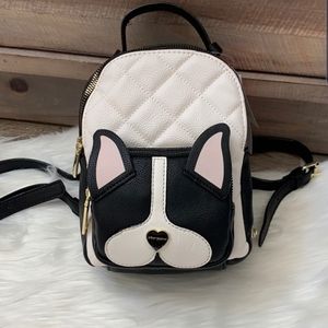 Betsey Johnson French Bulldog Purse